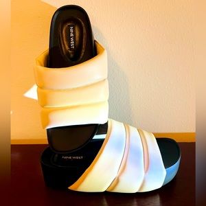 Nine West chunky flops